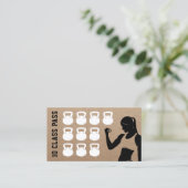 Fitness 10 Classe Pass Rustic Kraft Fidélité (Debout devant)