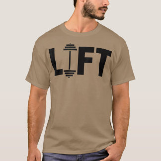 Fitness Barbell Gym Rats Weightlift Li T-shirt