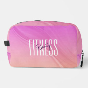 Fitness Beauté Moderne Pink Gradient Sac de toilet