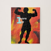 Fitness Bodybuilding Legpuzzel (Verticaal)