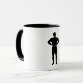 Fitness Bodybuilding Mug (Devant gauche)