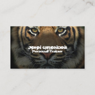 Fitness Bodybuilding Nutrition Personal Trainer Visitekaartje