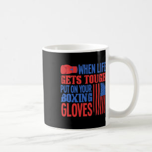 Fitness Boksen Ring - Bokshandschoenen - Ik hou va Koffiemok
