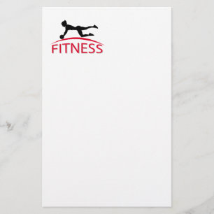 fitness briefpapier