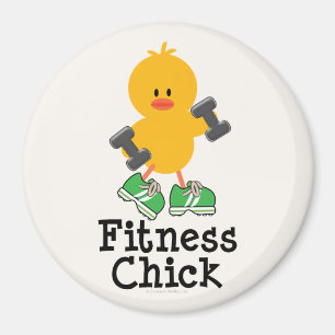 Fitness Chick Magnet Magneet