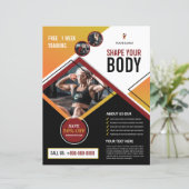 Fitness / Club Club Flyer Modèle (Debout devant)