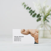 Fitness Coach Visitekaartje (Staand voorkant)