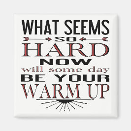 Fitness Dance Motivatie Quote Magneet