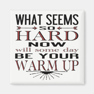 Fitness Dance Motivatie Quote Magneet