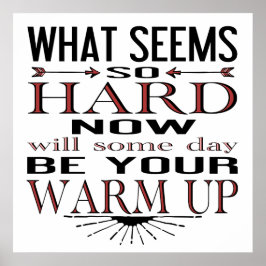 Fitness Dancer Motivatie Citaat Poster