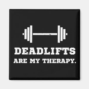 Fitness Deadlifts zijn mijn therapie Magneet