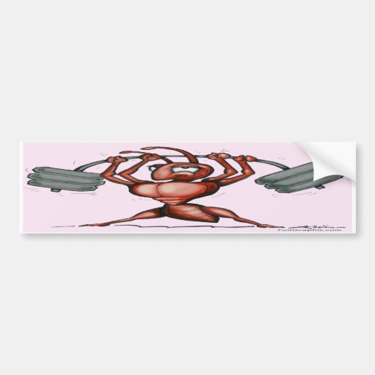 Fitness Diva Bumpersticker (Voorkant)