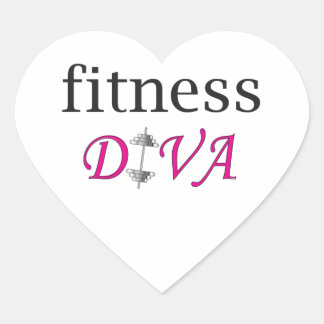 Fitness Diva Hart Sticker