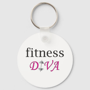 Fitness Diva Sleutelhanger