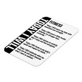 Fitness Doelen Herinnering Aanpassen Magneet (Linkerzijde)