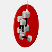 Fitness door SRF Keramisch Ornament (Rechts)