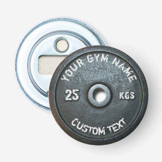 fitness - eigenaar of gebruiker fitness - funny button flesopener
