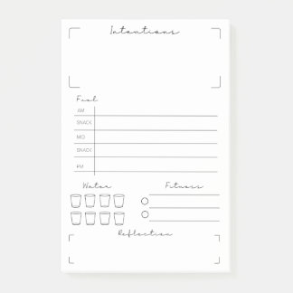 Fitness en Gezondheid Tracker Post-it® Notes