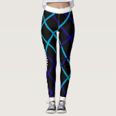 Fitness/Energie (witte rand) Leggings (Voorkant)