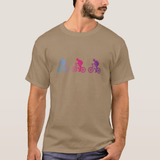 Fitness-fiets Sport vriend T-shirt