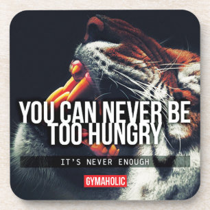 Fitness - fitnessuitdraaiing drankjes onderzetter