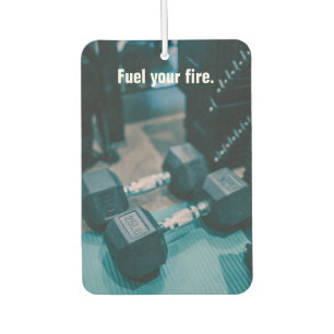 Fitness Foto - Brandstof uw vuur Luchtverfrisser