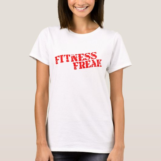 Fitness Freak Dames Ringer T-Shirt Juggernaut (Devant)