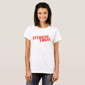 Fitness Freak Dames Ringer T-Shirt Juggernaut (Devant entier)
