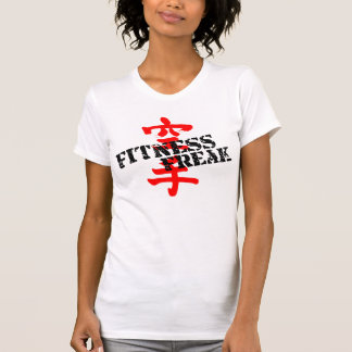 Fitness Freak Dames T-Shirt White Wisdom
