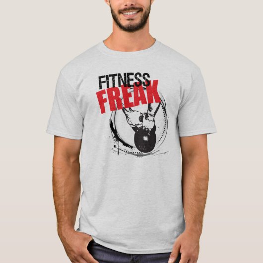 Fitness Freak T-shirt (Voorkant)