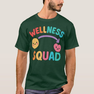 Fitness Gym Bezoekers Gezondheidstrainer WELLNESS T-shirt