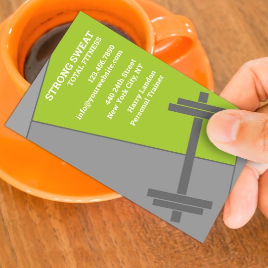 Fitness Gym Visitekaartje