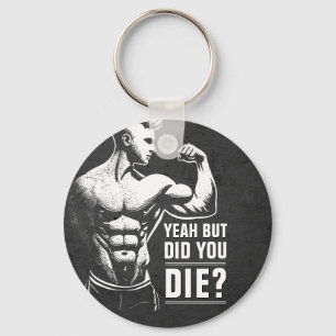 Fitness Gym Workout Bodybuilding Motivatie Sleutelhanger