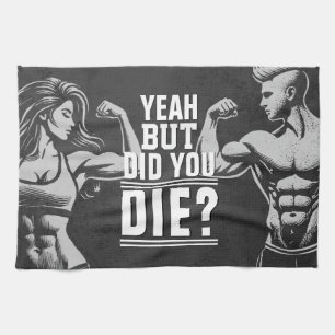 Fitness Gym Workout Bodybuilding Motivatie Theedoek