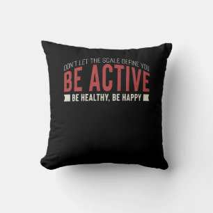 Fitness Gym Workout Motivation Kussen