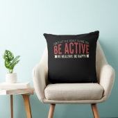 Fitness Gym Workout Motivation Kussen (Stoel)