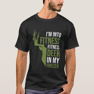 Fitness Herten In Vriezer Grappige Jacht Papa Hert T-shirt
