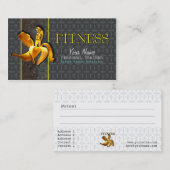 FITNESS III - Visitekaartje (Voorkant / Achterkant)