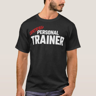 Fitness Instructeur Gezondheid Fitness Coach Perso T-shirt