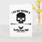 Fitness Instructor Kaart (Gele Bloem)