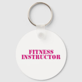 Fitness Instructor/Roze Sleutelhanger