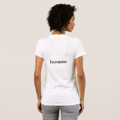 Fitness Instructor Shirt (Achterkant volledig)