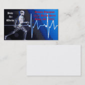 Fitness Instructor Visitekaartje (Voorkant / Achterkant)