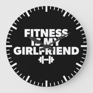 Fitness is mijn Vriendin - Workout Motivatie Grote Klok