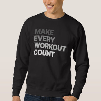 Fitness is my Therapy Motivational Gym Wear 17 Trui