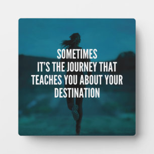 Fitness Journey - Women's Workout Motivatie Fotoplaat