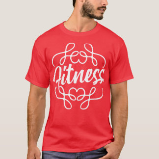 Fitness kalligrafie 1 t-shirt