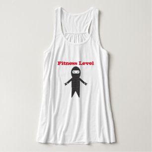Fitness Level Ninja Tanktop