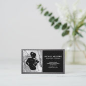 fitness - Logo Visitekaartje (Staand voorkant)