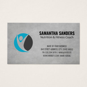 fitness - Logo Visitekaartje